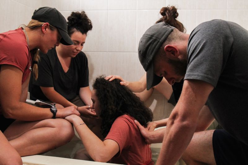 Twenty-Eight Baptisms, Seven Hours, One Spirit